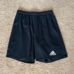 Black adidas shorts